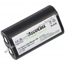 Helyettes�t� Akkumul�tor Dymo LabelManager 260 nyomtat� 7,4V 650mAh 4,8Wh Li-Ion
