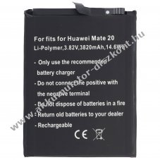 Helyettes�t� Akkumul�tor Huawei Mate 20 3,82V 3820mAh Li-Polymer