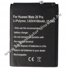 Helyettes�t� Akkumul�tor Huawei Mate 20 Pro P30 Pro 3,82V 4100mAh Li-Polymer