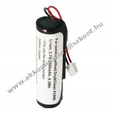 Helyettes�t� Akkumul�tor Leifheit Dry&Clean 51000 porsz�v� 3,7V 2500mAh Li-Ion