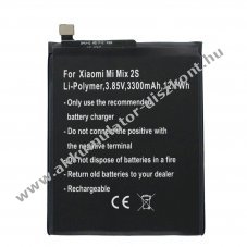 Helyettes�t� Akkumul�tor Xiaomi Mi Mix 2S BM3B 3,85V 3300mAh Li-Polymer