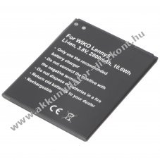 Helyettes�t� Akkumul�tor WIKO Lenny 5 mobiltelefon 3,8V 2800mAh Li-ion