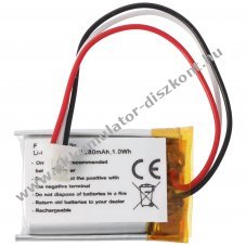 Helyettes�t� Akkumul�tor Nest Hello NC5100US megfigyel�rendszer 1ICP7/17/26 3,7V 280mAh 1,04Wh Li-Polymer