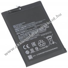 Helyettes�t� Akkumul�tor Xiaomi Note 9 3,85V 4920mAh Li-Polymer
