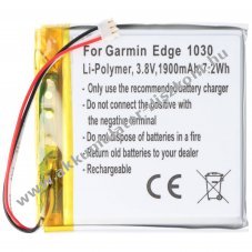 Helyettes�t� Akkumul�tor Garmin Edge 1030 3,8V 1900mAh Li-Polymer