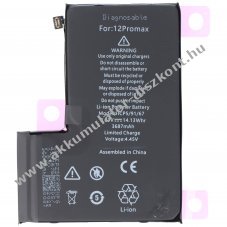 Helyettes�t� Akkumul�tor Apple iPhone 12 Pro Max 3,83V 3687mAh Li-Polymer