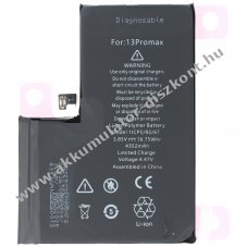 Helyettes�t� Akkumul�tor Apple iPhone 13 Pro Max 3,85V 4352mAh Li-Polymer