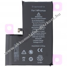 Helyettes�t� Akkumul�tor Apple iPhone 14 Pro Max 3,86V 4323mAh Li-Polymer