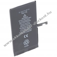 Helyettes�t� Akkumul�tor Apple iPhone 15 3,87V 3349mAh Li-Polymer