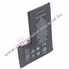 Helyettes�t� Akkumul�tor Apple iPhone 15 Pro Max 3,86V 4422mAh Li-Polymer