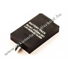 Helyettes�t� Akkumul�tor GoPro Fusion f�nyk�pez�g�p 3,7V 2700mAh ASBBA-001 Li-Polymer