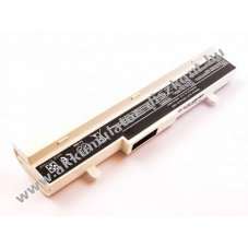 Helyettes�t� Akkumul�tor ASUS Eee PC 1001HA 1005HA AL32-1005 Li-Ion 10,8V 4400mAh 47,5Wh white