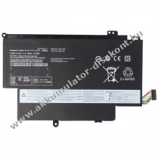 Helyettes�t� Akkumul�tor Lenovo ThinkPad S1 Yoga 12.5 Li-Polymer 14,8V 3175mAh 47,0Wh
