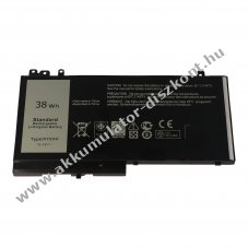 Helyettes�t� Akkumul�tor Dell Latitude 12 E5250 11,1V 3420mAh Li-Polymer