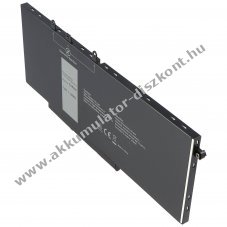 Helyettes�t� Akkumul�tor Dell Latitude 5480 5490 Li-Polymer 7,6V 8950mAh 68Wh be�p�tett szersz�m n�lk�l