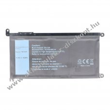Helyettes�t� Akkumul�tor Dell Inspiron 13 5378 11,4V 3680mAh Li-Ion