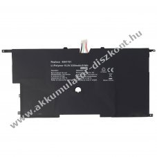 Helyettes�t� Akkumul�tor Lenovo X1 Carbon Gen 3 20BS 2015 Li-Polymer 15,2V 3000mAh 45Wh szersz�m n�lk�l