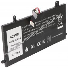 Helyettes�t� Akkumul�tor Dell Latitude 5290 Li-Polymer 7,6V 5500mAh 42Wh fekete