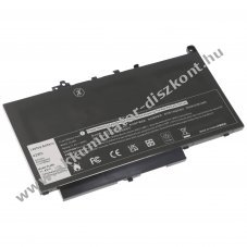 Helyettes�t� Akkumul�tor Dell Latitude E7270 11,4V 3680mAh Li-Polymer