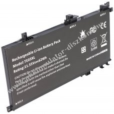 Helyettes�t� Akkumul�tor HP OMEN 15-AX000 11,55V 5360mAh Li-Polymer