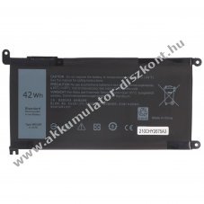 Helyettes�t� Akkumul�tor Dell Latitude 3379 11,4V 3680mAh Li-Polymer