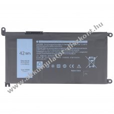 Helyettes�t� Akkumul�tor Dell Inspiron 15 5584 Li-Polymer 11,4V 3680mAh 42Wh