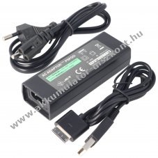 AC/DC adapter Sony PSP GO 5,0V 100/240V fekete