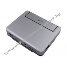 LAPO multifunkci�s dokkol��llom�s USB-C PD100W hub Ethernet SD/MicroSD audio alum�nium