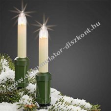 Hellum LED gyertyaf�z�r 20 LED 19m/22m 230V melegfeh�r 860023 k�lt�ri/belt�ri