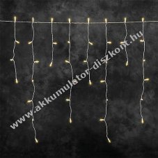Konstsmide LED j�gzuhatag f�nyf�gg�ny 2761-802 200 LED borosty�n 5m vil�g�t� 31V k�lt�r/belt�r