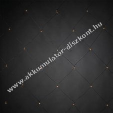 Konstsmide Micro LED f�nyh�l� belt�ri �s k�lt�ri 64 LED melegfeh�r 2x2m 3779-100