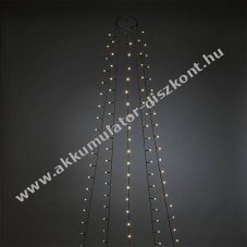 Konstsmide LED fa cs�csd�sz gy�r�vel 250LED melegfeh�r 14V 6482-120 matt