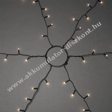 Konstsmide LED kar�csonyfa k�peny matt 270 LED melegfeh�r 6660-130 belt�ri �s k�lt�ri