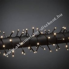 Konstsmide Micro LED f�nyf�z�r 600 LED melegfeh�r 3868-100 IP44 30V