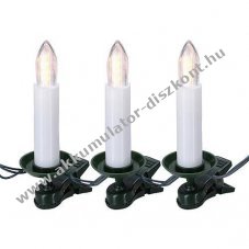Konstsmide One String belt�ri LED f�nyf�z�r 16 LED borosty�n 4,5V 1129-020