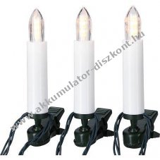 Konstsmide One String LED belt�ri f�z�r 25 LED 4,5V 1139-020 pisl�kol� borosty�nsz�n�