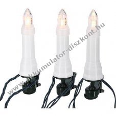Konstsmide LED k�lt�ri f�z�r One String 16LED t�nd�kl� feh�r 1149-020