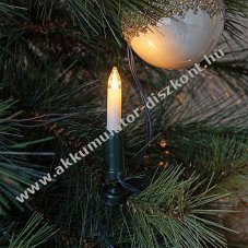 Konstsmide One String belt�ri LED f�nyf�z�r 16 LED borosty�n 12m t�pegys�g 4,5V 1108-020