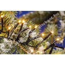 EGB LED mini csom�s f�nyf�z�r 400LED 30V IP44 4m melegfeh�r fekete