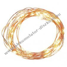 EGB Micro LED f�nyf�z�r 20LED melegfeh�r id�z�t� r�zsz�n� dr�t 3xAA