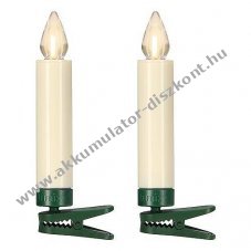 KRINNER Lumix Superlight Flame 6db/csomag b�v�t�szett 77132 vezet�k n�lk�li LED-gyertya melegfeh�r