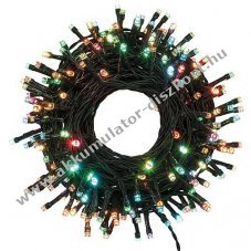 LED f�nyf�z�r 200 LED RGB 20m vil�g�tott hossz 24m 31V IP44 z�ld vezet�k 48119