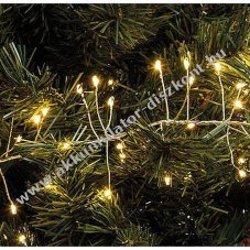 Micro LED f�nyf�z�r cluster 1080 LED melegfeh�r vil�g�tott 9m teljes hossz 13m 31V IP44 55360