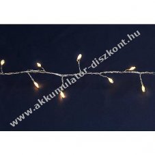 Lotti cluster f�nyf�z�r 200 mikro-LED melegfeh�r 2m USB 67240