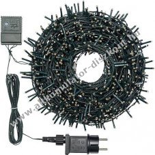 Lotti LED f�nyf�z�r 360 LED 24V 25,7m IP44 melegfeh�r/borosty�n vez�rl�doboz id�z�t�