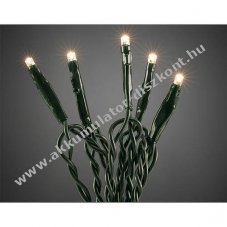 Konstsmide Micro LED-�g�sor 50LED melegfeh�r z�ld k�bel 24V 6353-120
