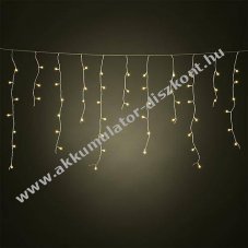 Konstsmide LED j�gz�por f�nyf�gg�ny 200LED melegfeh�r belt�r/k�lt�r 5m vil�g�tott 15m 3672-103