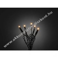 Konstsmide Micro LED f�nyf�z�r 20db borosty�nsz�n� 24V t�pegys�ggel 6351-820