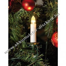 Konstsmide One String 16 LED belt�ri f�nyf�z�r 230V 10,5m melegfeh�r 1000-020