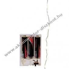 EGB LED mikro f�nyf�z�r 40 LED melegfeh�r 3 AA Mignon ceruza elemmel m�k�d� 3,9m 32286